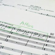 Poulenc's Gloria 2nd movement error